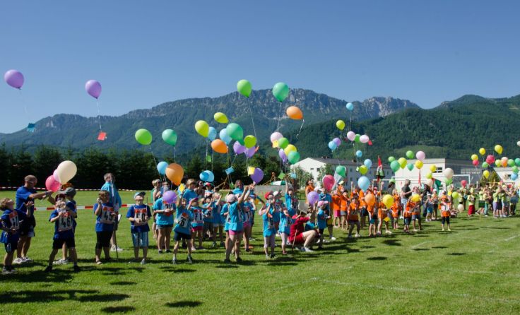 Beim Gebietssportfest der Naturfreunde finden Luftballonwettbewerbe statt. Foto: Helmut Auinger