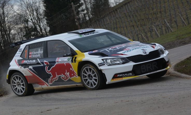 Baumschlager/Winklhofer bei der Rebenland Rallye, Foto: Harald Illmer / www.ir7.at