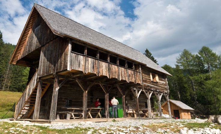 Jagdhütte Bärnriedlau in Roßleithen, Foto: Bundesforste/Nationalparkbetrieb Kalkalpen