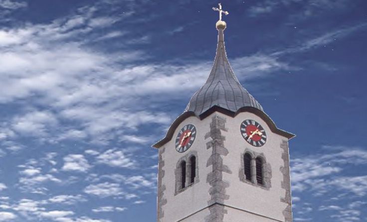 Die Pfarrkirche von Molln