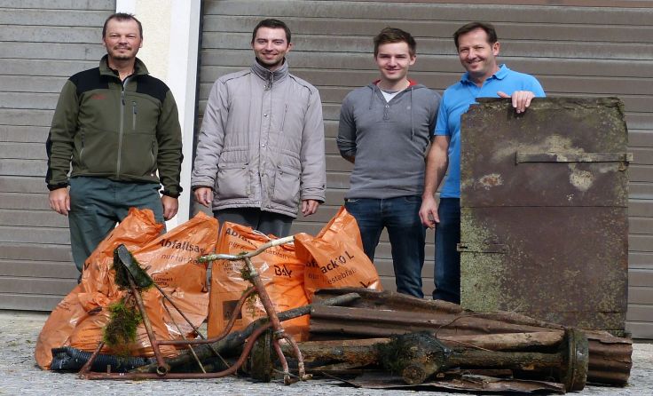 Herbert Redtenbacher, Markus Radaelli, Philip Pawluk und Kurt Pawluk (v.l.), Foto: Redtenbacher