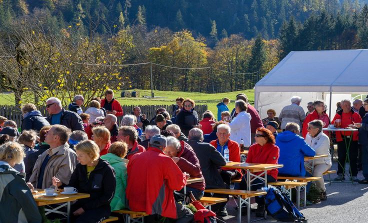 Das Latschenfest war eine gelungene Veranstaltung. Foto: Christian Kerbl