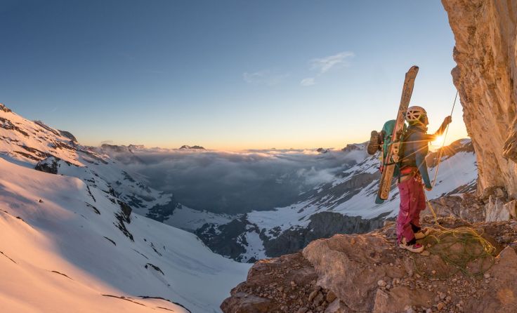 Marlies Czerny und Andreas Lattner berichten über ihre 4000er-Besteigungen. Foto: Andreas Lattner