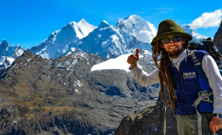 Michael Dirninger berichtet in Windischgarsten über seine zweite Heimat Bolivien. Foto: Dirninger