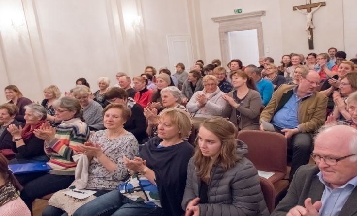 Zahlreiche Interessierte kamen zum Vortrag von Melanie Wolfers, Foto: Jack Haijes