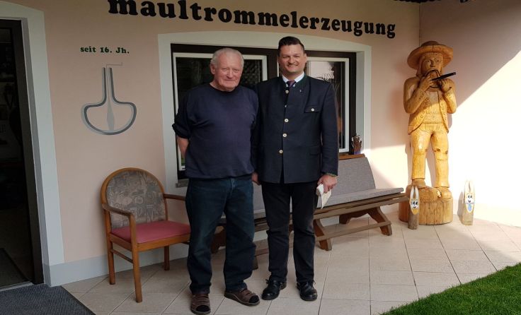 Franz Wimmer und FPÖ-Bezirksparteiobmann LAbg. Michael Gruber (v.l.), Foto: FPÖ