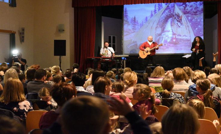 Bluatschink in Aktion, Foto: KiWe