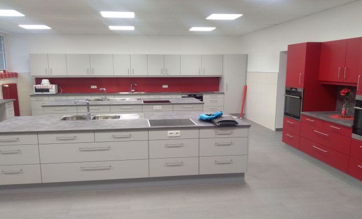 In der NMS Grünburg kann die große "Küchenschlacht" beginnen. Foto: Gemeinde Grünburg