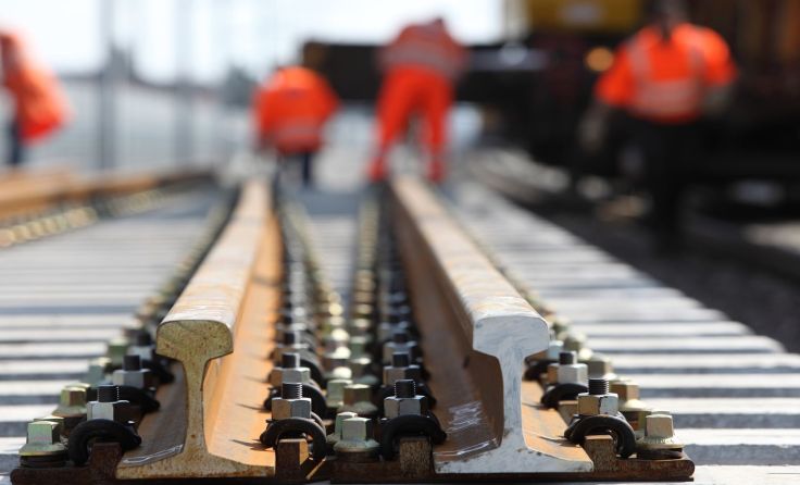 Die ÖBB tauschen die Schienen aus. Foto: ÖBB / Robert Deopito