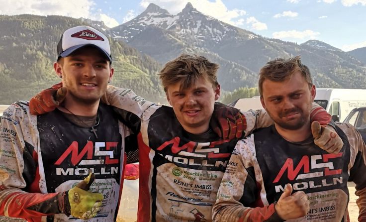 Dominik Mitterndorfer, Dominik Huemer und Stefan Huemer (v.l.), Foto: Hubert Wildauer