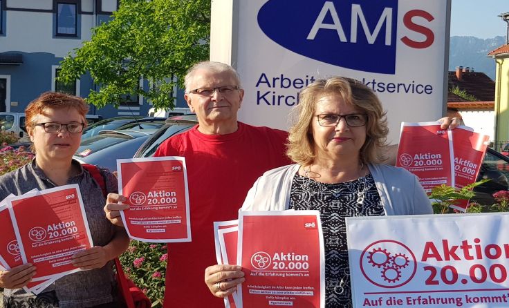 Bettina Lancaster, Georg Winter und Vera Pramberger (v. l.), Foto: SPÖ