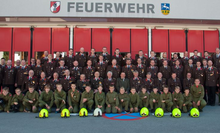Die Mitglieder der Freiwilligen Feuerwehren Inzersdorf und Lauterbach, Foto: Winter