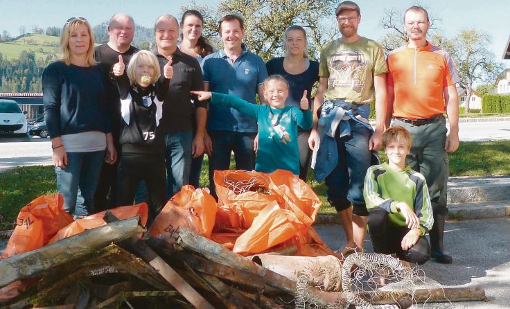Ausschussmitglieder und umweltbewusste Gemeindebürger, Foto: Pawluk