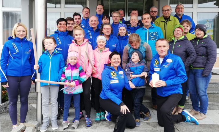 Die Mollner sind bereits für den Friedenslicht-Marathon motiviert. Foto: FLM Molln