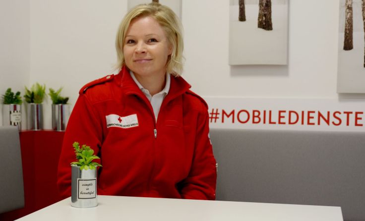 Verena Bachmayer, Foto: Rotes Kreuz / Rankl