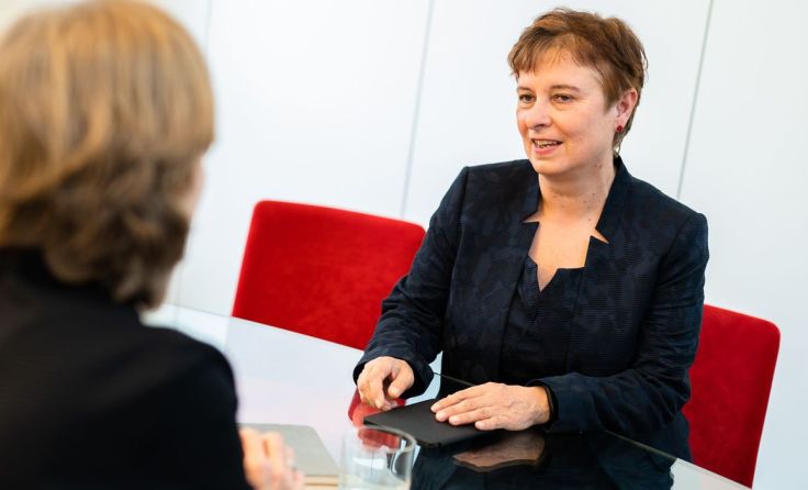 SPÖ-Bezirksvorsitzende Bettina Lancaster, Foto: SPÖ-Parlamentsklub
