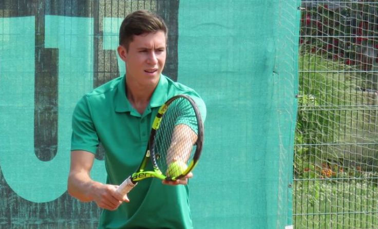 Tennisprofi Philip Bachmaier, Foto: R. Bachmaier