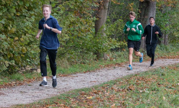 Die Schüler haben mit ihrem Lauf zu Hause Spenden gesammelt. Foto: Haijes
