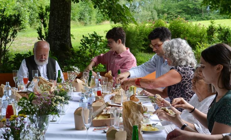 Ein runder Geburtstag wurde stilvoll in der Schön gefeiert. Foto: B. Schröckenfuchs