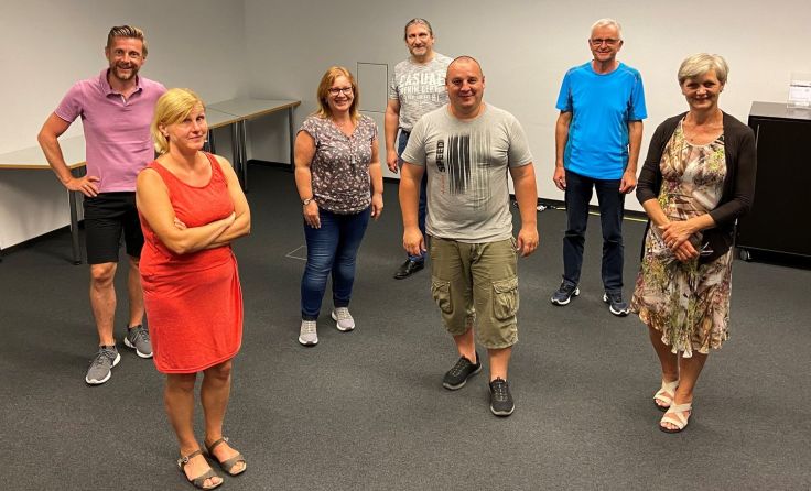 Das Kernteam, Foto: Hader