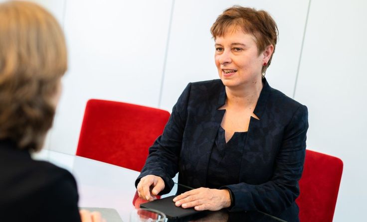 SPÖ-Bezirksvorsitzende Bettina Lancaster, Foto: SPÖ-Parlamentsklub