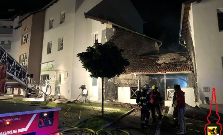Der Brand vom 3. September in Kirchdorf, Foto: FF Kirchdorf