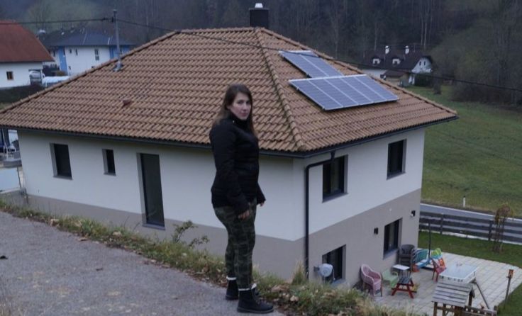 Karin Hubinger hofft, mit ihren Kindern im Haus bleiben zu können. (Foto: privat)