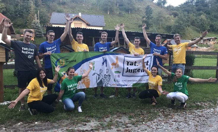 Die Landjugend Pettenbach wurde für das beste Projekt ausgezeichnet. Foto: LJ OÖ