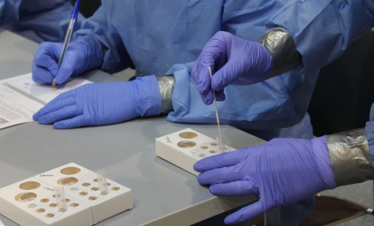 Im Bezirk Kirchdorf wurden drei dauerhafte Teststationen eingerichtet. (Foto: Winter)
