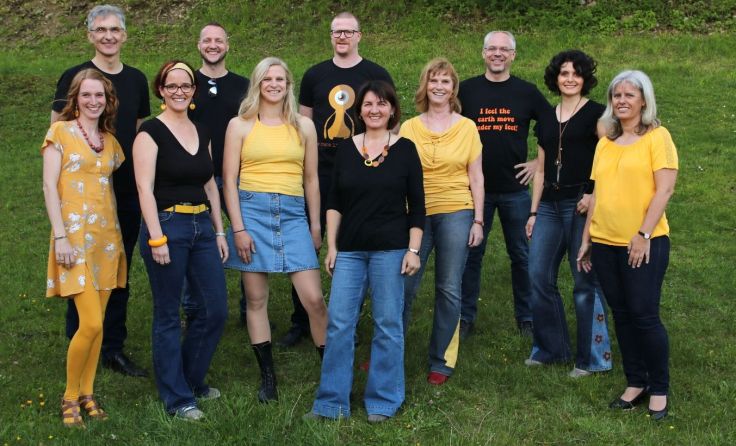 Der Vorstand der Oldies Swing and Gospel Singers (Foto: Gerhard Mair)