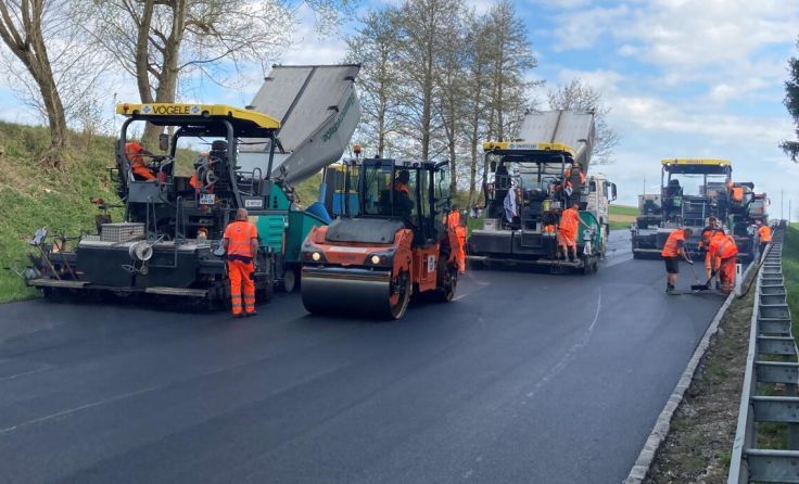 Sanierung der B138 Pyhrnpassstraße (Foto: Land OÖ)