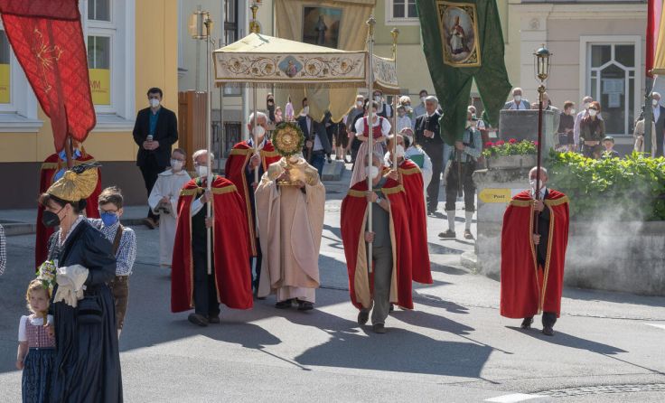 Fronleichnam Pfarre Kirchdorf an der Krems (Foto: Jack Haijes)