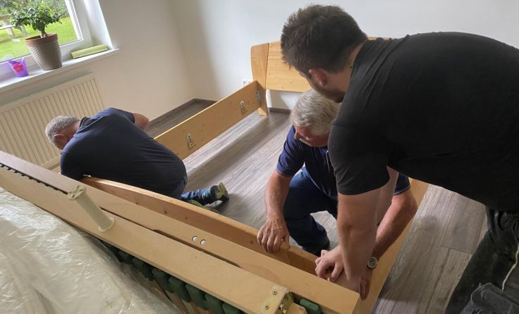 Mithilfe von gespendeten Möbel konnte eine hilfesuchende Frau umziehen. (Foto: Manuela Leuschner)