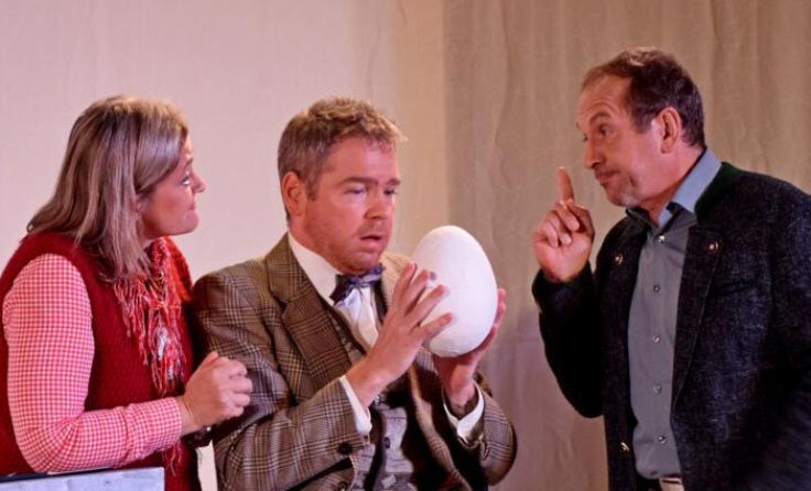 Andreas Schachermayr, Susi Rußmann und Willi Berger in "Kikeriki" (Foto: Elfriede Tretter)