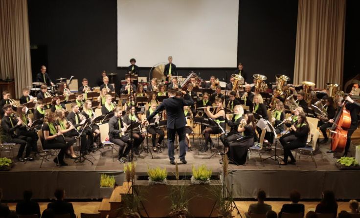 Das Bezirksjugendorchester lud zum Konzert ein. (Foto: Alexander Stimmeder)