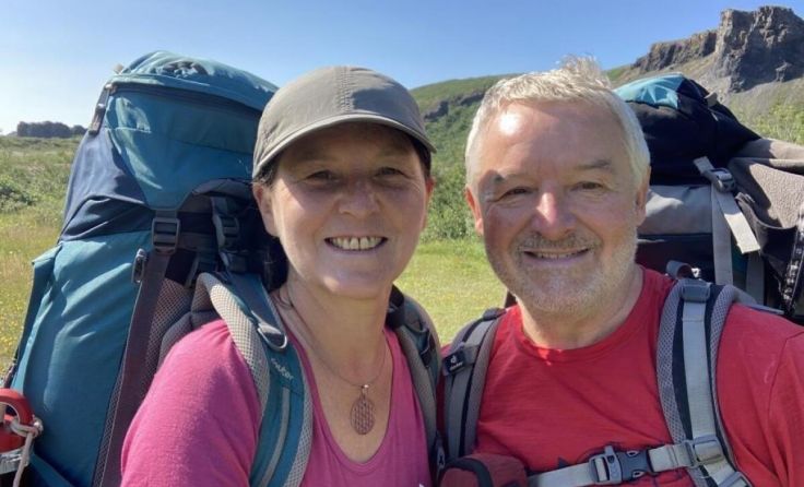 Oskar Lehner und Ursula Forster erkundeten Island. (Foto: Lehner)