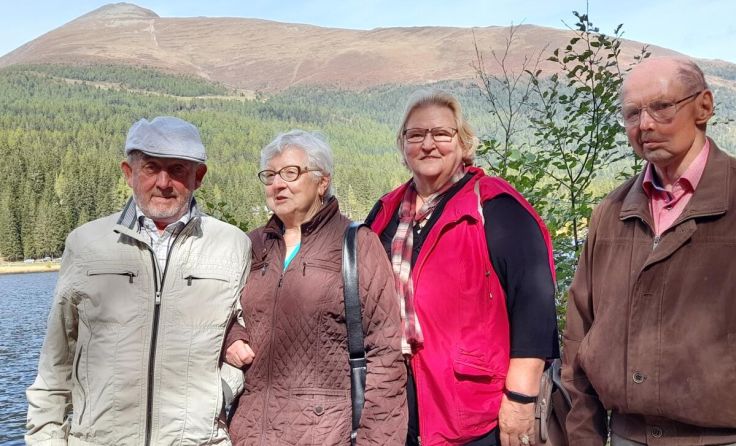 Mitglieder des Seniorenbundes Schlierbach beim Prebersee (Foto: Seniorenbund Schlierbach)