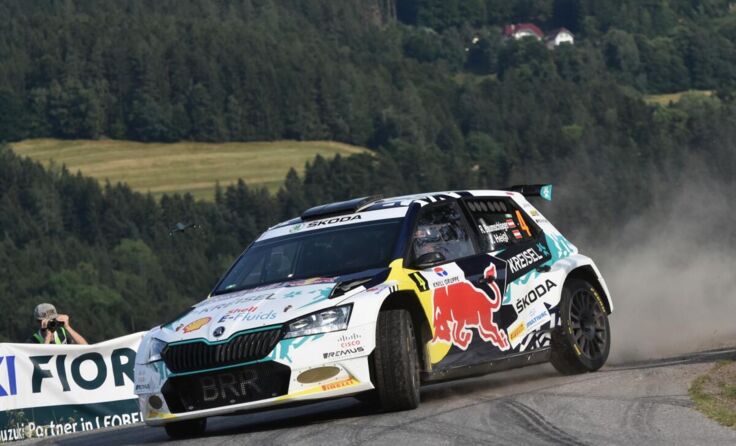 Der Škoda Kreisel RE-X1 bei der Rallye Weiz 2021 (Foto: Harald Illmer)
