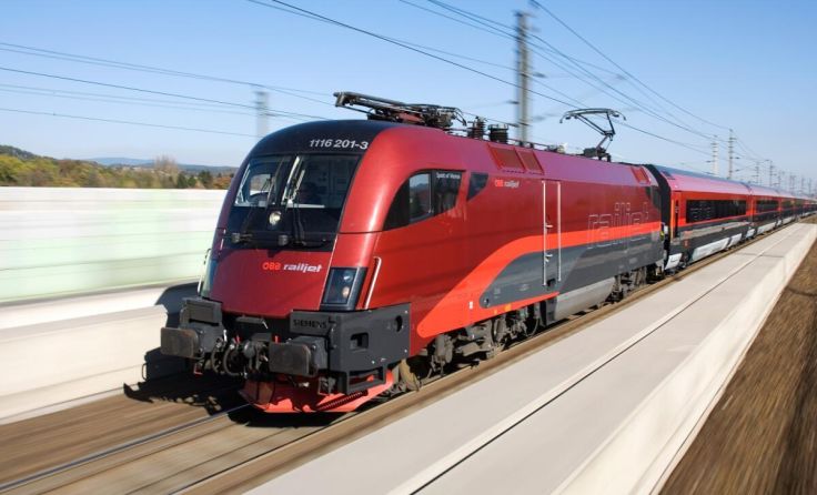 Railjet (Foto: ÖBB / Harald Eisenberger)