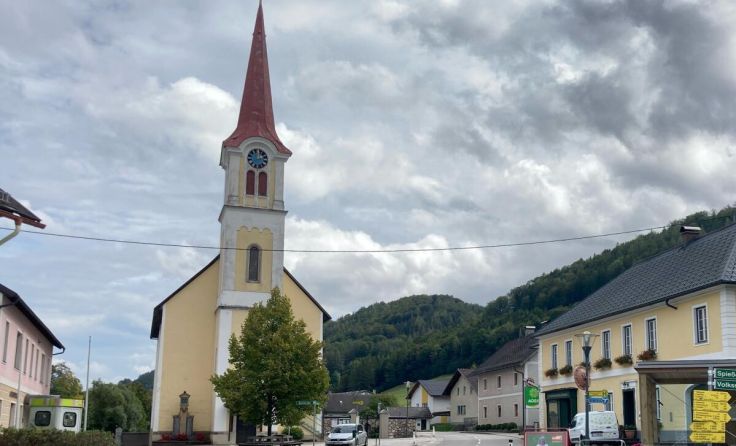 Das Ortszentrum von Steinbach (Foto: Winter)