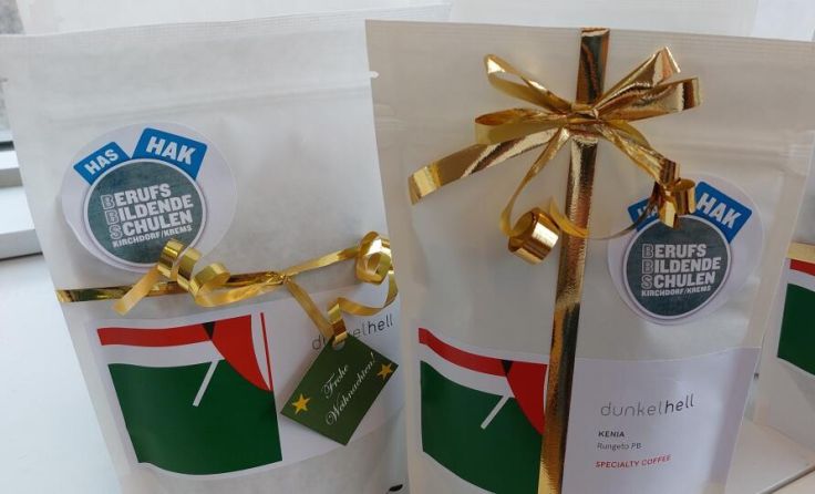 Die Weihnachtsedition des HAK-Kaffees ist ausverkauft. (Foto: BBS Kirchdorf)