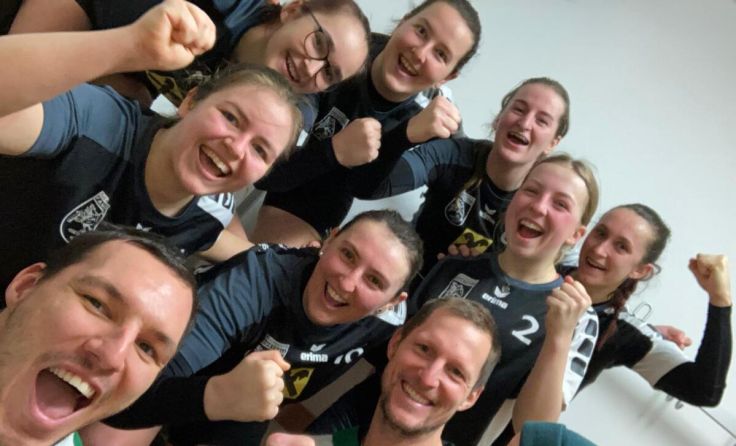 Die Frauen des TuS führen ungeschlagen die Tabelle der Landesliga an. (Foto: privat)