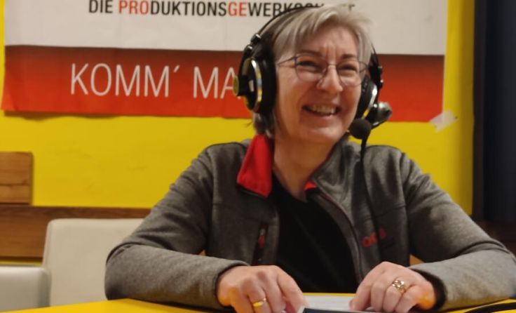 Roswitha Grammer, Betriebsratsvorsitzende der Arbeiter der Firma TCG Unitech (Foto: privat)