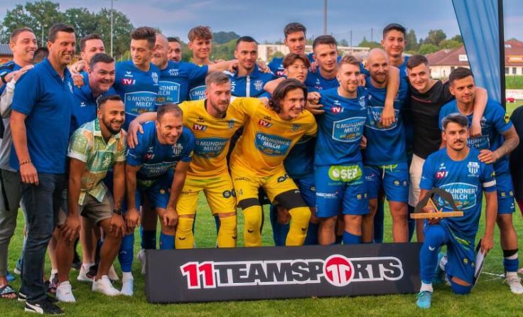 Die Gewinner-Mannschaft vom SV Gmundner Milch (Foto: Franz Buchegger)