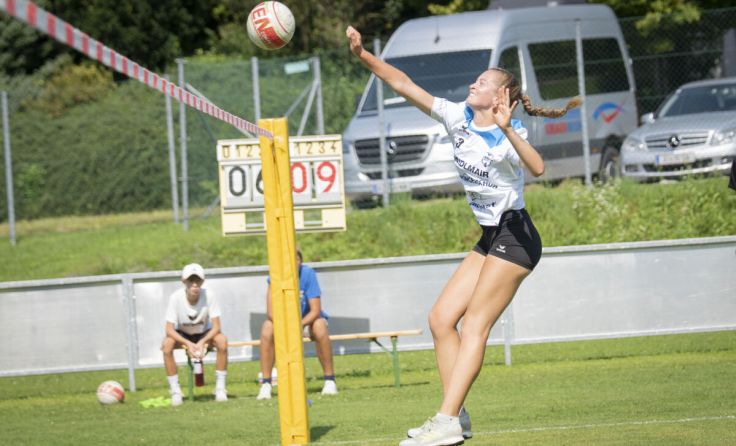 Ines Salzberger im Angriff (Foto: Ines Maringer)