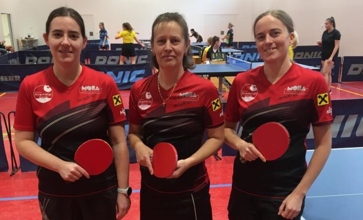 V.l.: Doris Kronsteiner, Karin Höllerich und Lisa Murauer (Foto: TuS)