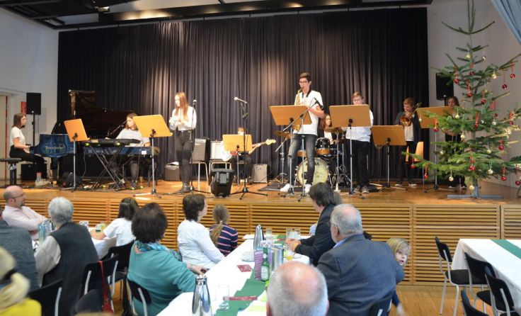 Frühstücken bei Jazz-Musik im Schloss Neupernstein (Foto: LMS Kirchdorf)