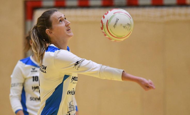 Katharina Lackinger (Nußbach) holte mit ihrem Team vier Punkte. (Foto: Manfred Lindorfer)