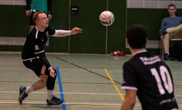 Laurenz Hübner zeigte eine starke Leistung im Spielaufbau (Foto: Kathrin Wirth)