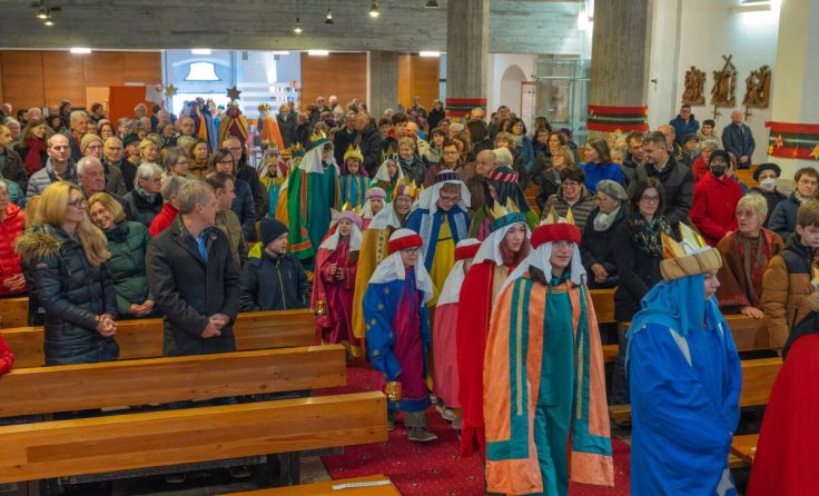 Sternsinger in Kirchdorf (Foto: Jack Haijes)